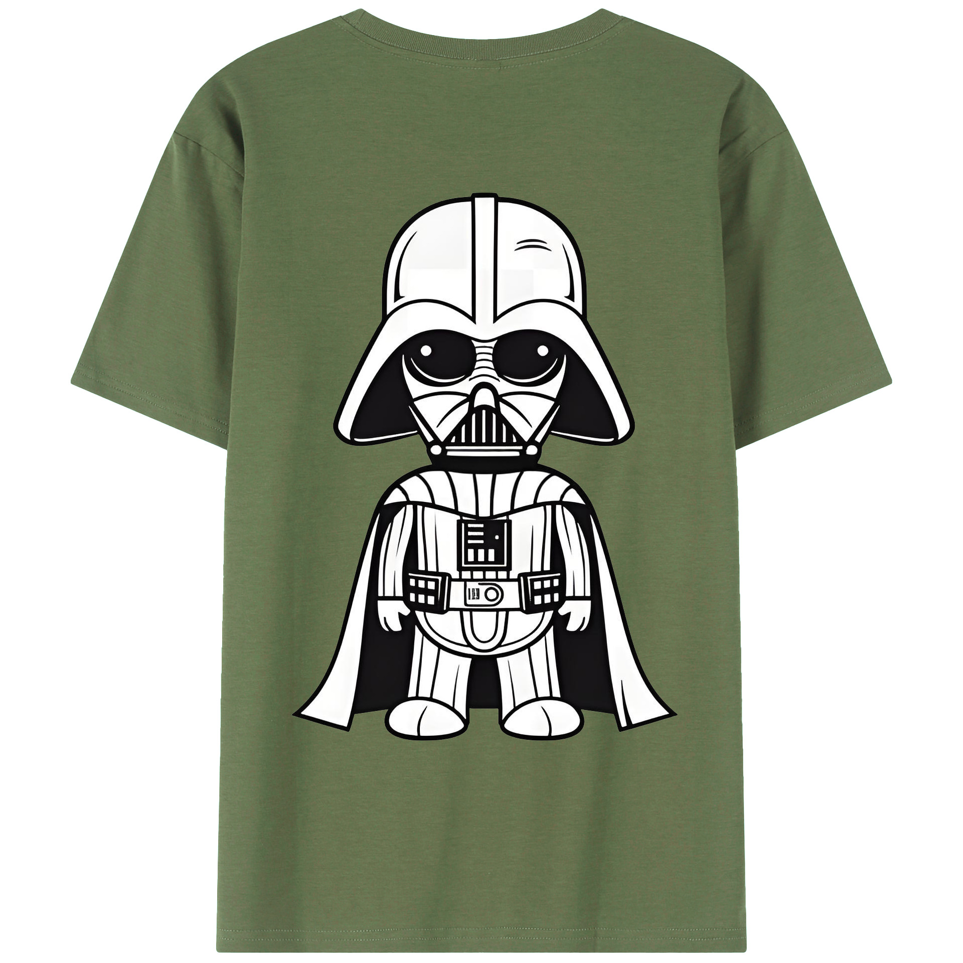 （画像用） スター・ウォーズ Star Wars 綿100％ メンズ半袖Tシャツ（バックプリント） 通気性